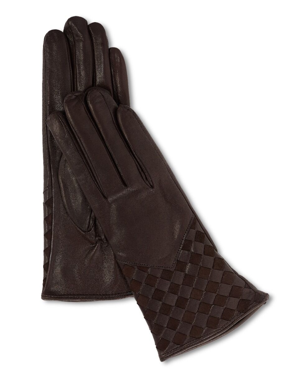 Louis Vuitton Womens Gloves Gloves, Brown